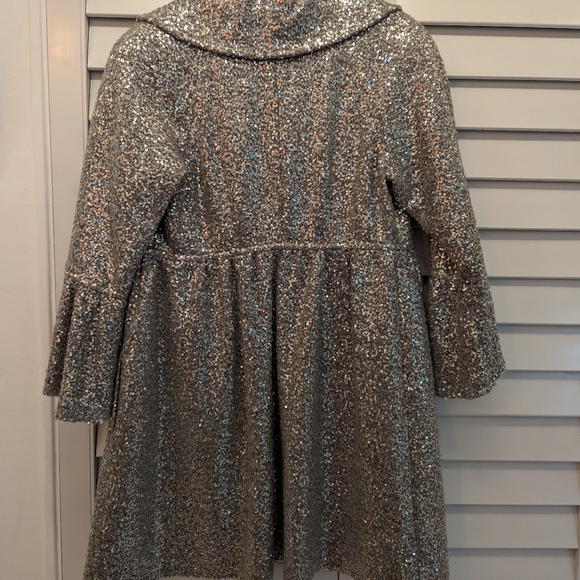 Silver sequins jacket, studio 54 style! - Picture 5 of 6